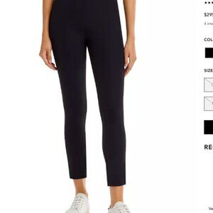 Veronica Beard - Zip Back Scuba Pants  - Navy